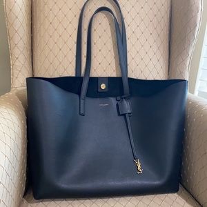 Authentic Saint Laurent Leather Tote